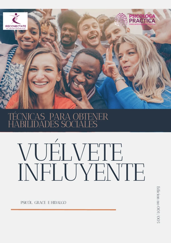 Portada del cuaderno Vuélvete Influyente