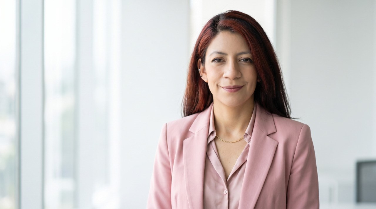 Hipnoterapeuta Hidalgo, psicóloga, en su consultorio