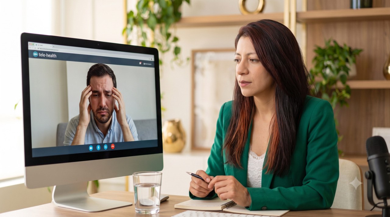 Teleconsulta psicológica por videollamada